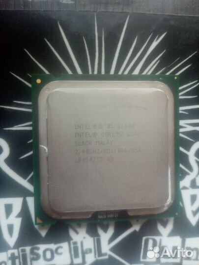 Процессор intel core 2 quad slacr malay 2.40Ghz