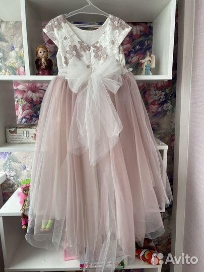 Платье для девочки 122 128
