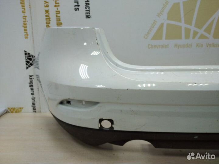 Бампер задний Renault Fluence 1 L30 до рестайлинг