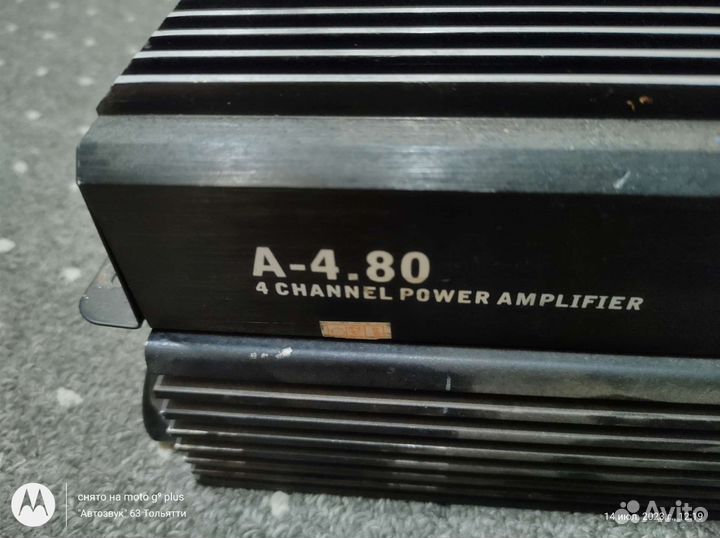 Momo a-4.80Не работает один канал