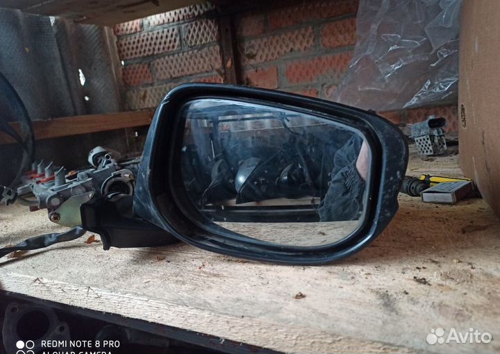 Зеркало правое Honda Fit RS Ge8 2012 год