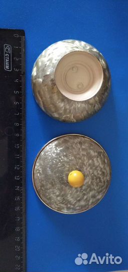 Винтажная пудреница