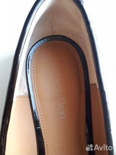 Туфли женские лаковые CalviKlein размер 37