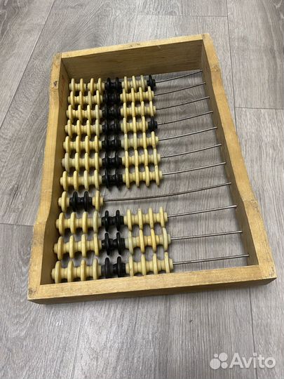 Счеты деревянные большие СССР