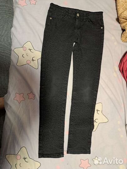 Джинсы леггинсы 146