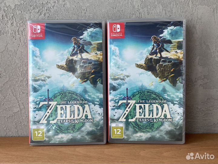 The Legend of Zelda: Tears of the Kingdom картридж