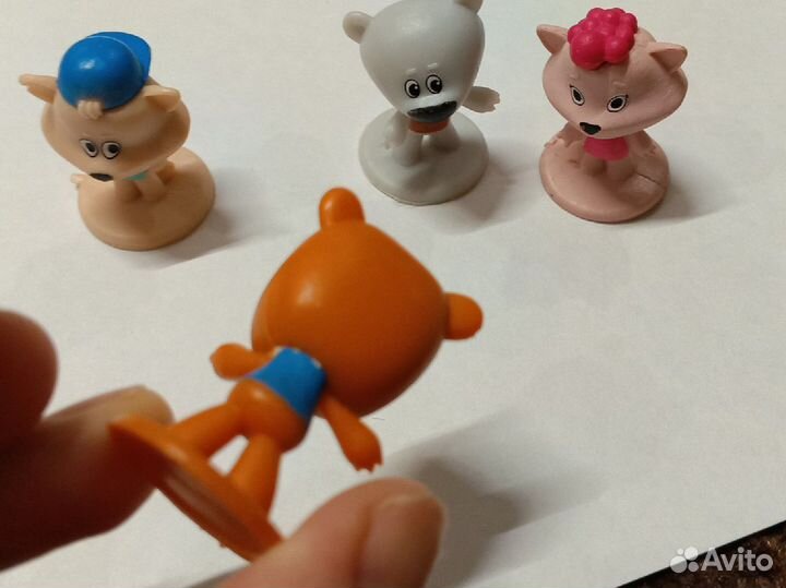 Игрушки мимимишки из киндера