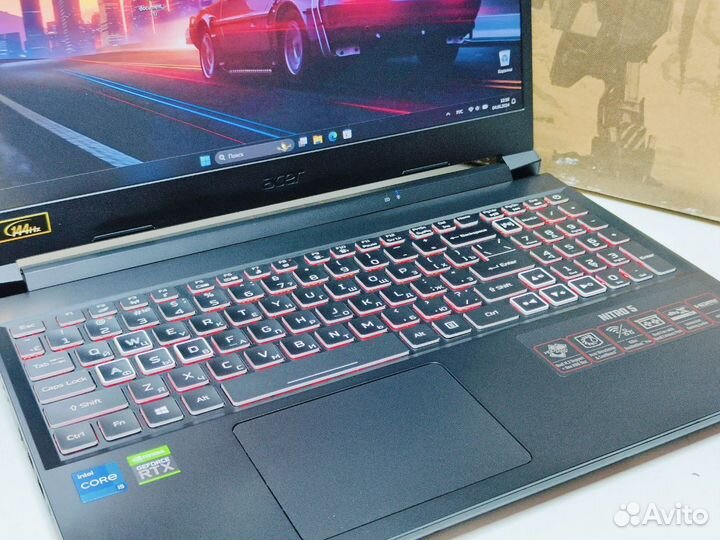 Игровой ноутбук 144Hz core i5 с RTX
