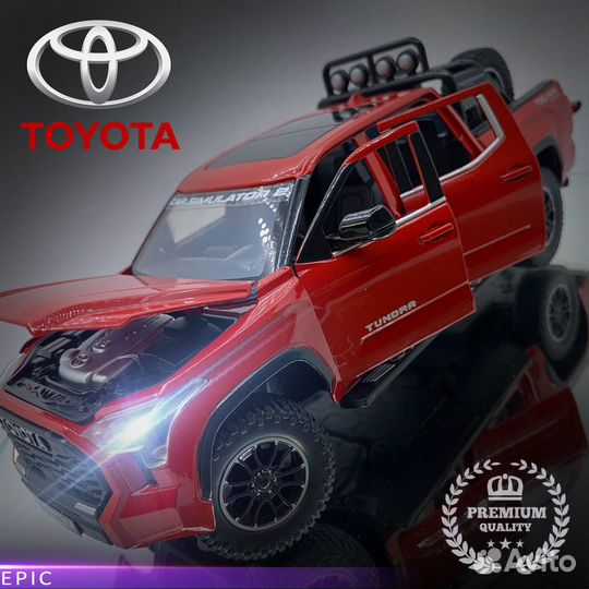 Toyota Tundra 4X4 TRD - Ruby Red 1:24