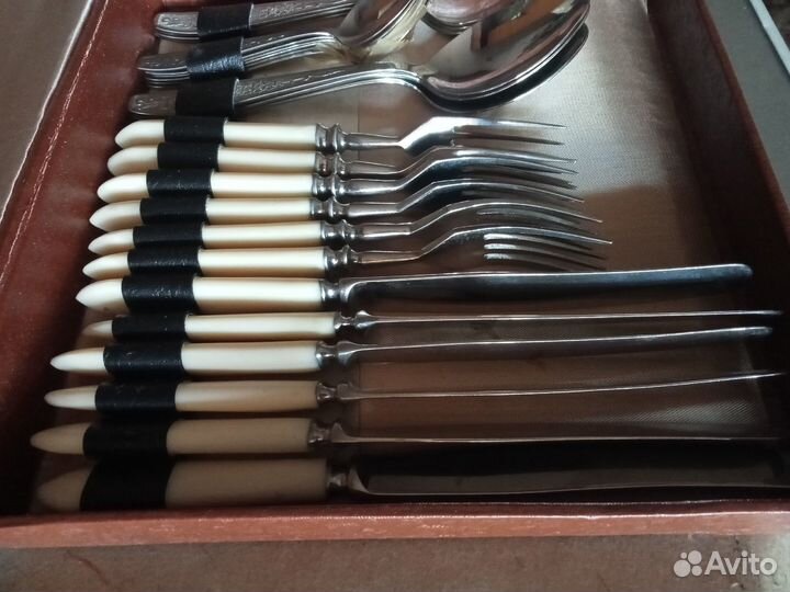 Столовый набор вилки ложки ножии СССР
