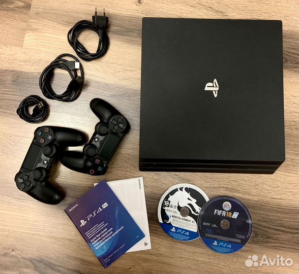 PS4 Pro 9.0 любые игры 2 джоя