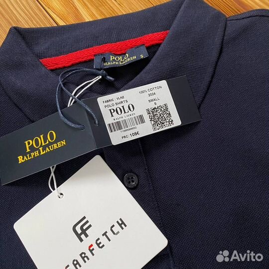 Polo ralph lauren синий мужской