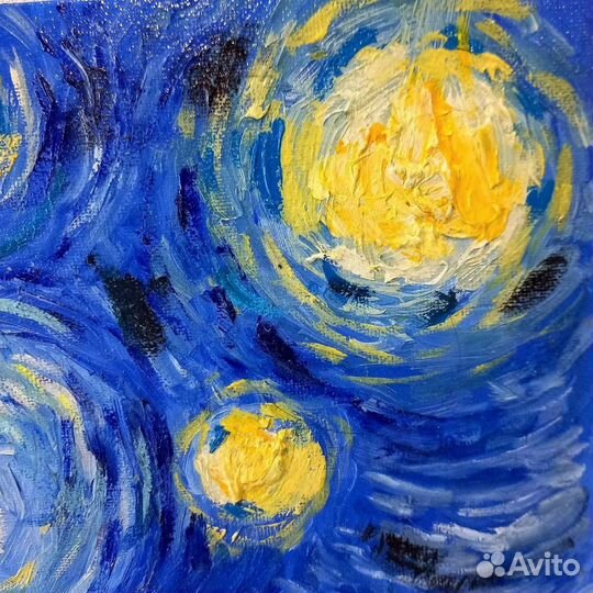 Картина маслом на холсте пейзаж