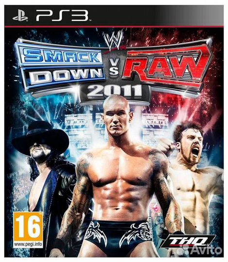 WWE SmackDown vs Raw 2011 PS3 анг. б\у