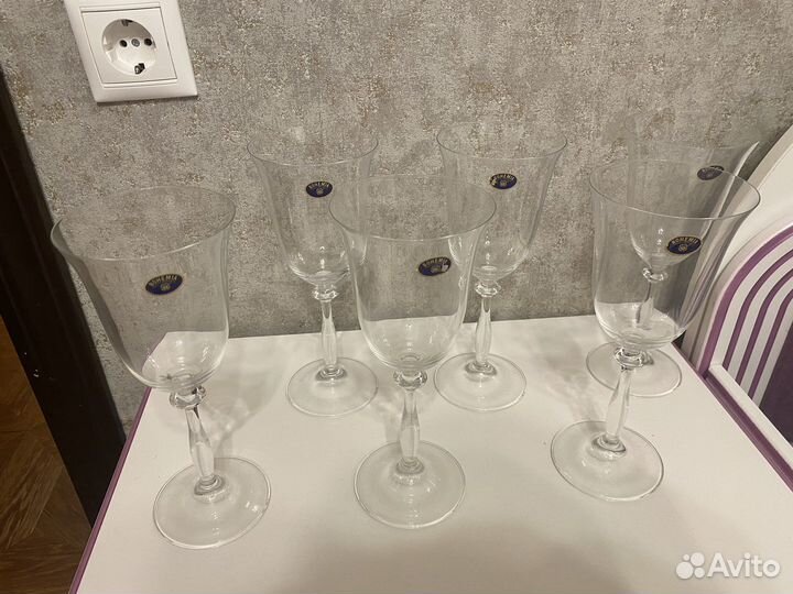 Бокалы для вина Bohemia, 4 шт