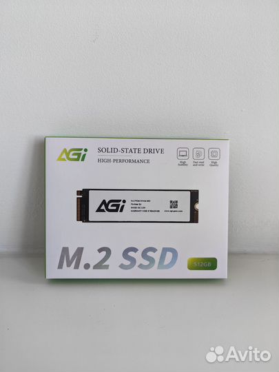 SSD накопитель AGI AI198 M.2 2280 512 гб