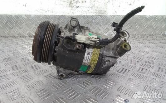 Компрессор кондиционера бензиновый opel astra H (C
