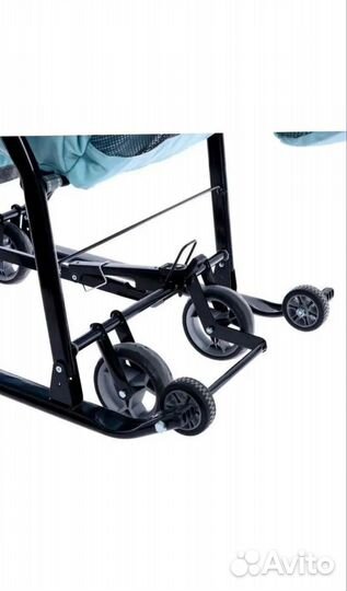 Санки коляска nika нд7-5К