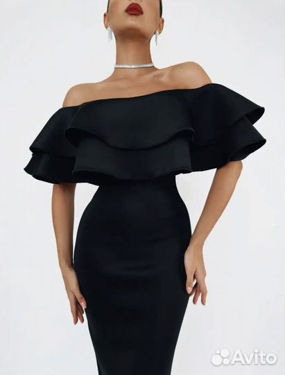 Платье черное 48-50