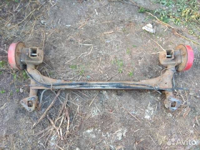 Задняя балка для мотоблока