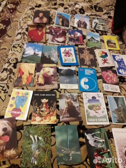 Календарики СССР