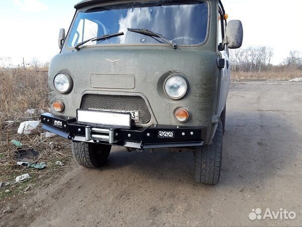 Передний бампер rubicon УАЗ-452, 3303, 39094