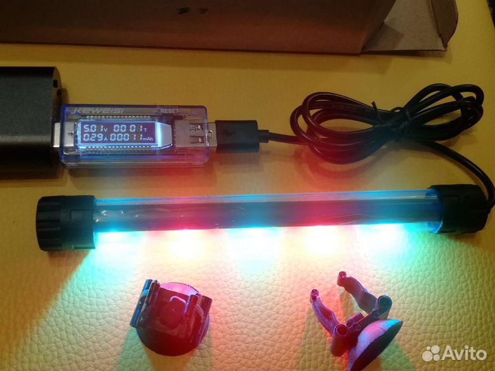 Аквариумный светильник USB 5в 1.5Вт