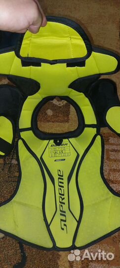 Нагрудник хоккейный Bauer Supreme S29 JR L/G