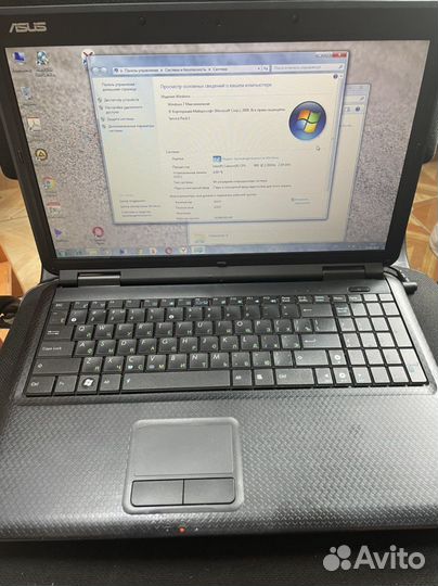 Ноутбук asus p50j