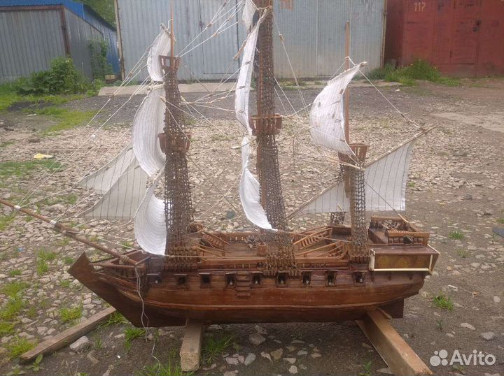 Испанский галеон корабль ручная сборка