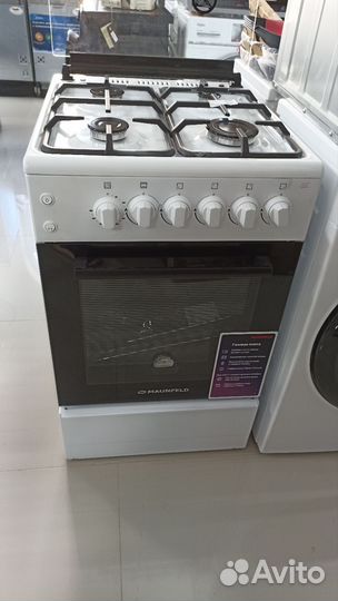 Газовая плита Maunfeld газ-контроль, чугунные реше