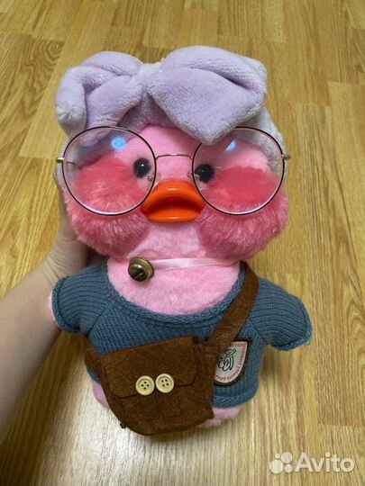 Мягкая игрушка уточка lalafanfan