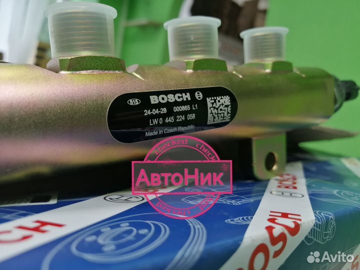 Рампа топливная ямз 534 евро 4, 5