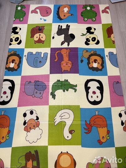 Детский развивающий коврик игровой