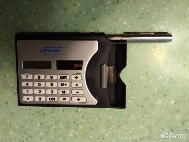 Мини калькулятор+мини авторучка