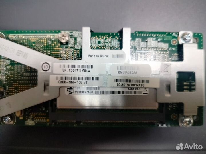 Сетевой модуль коммутаторов Cisco C3KX-SM-10G