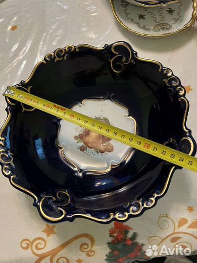 Салатник фарфор cobalt