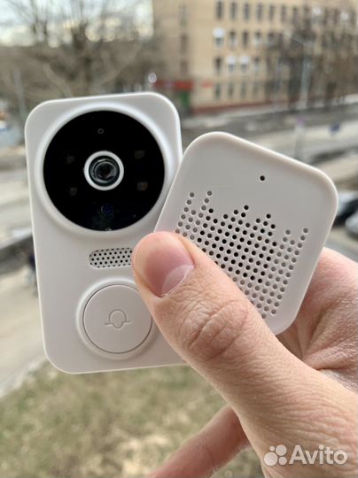 Умный дверной видеозвонок с Wi-Fi и камерой