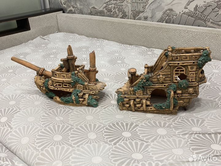 Продам корабль для аквариума
