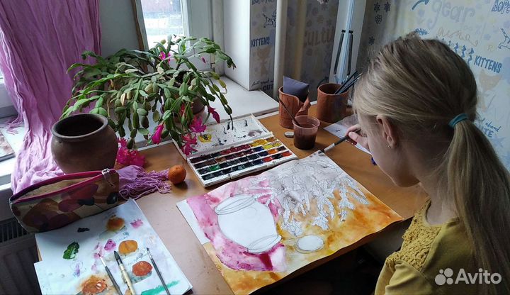 Мк по живописи, каллиграфии, витражу