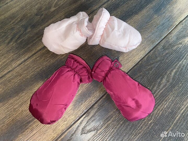 Варежки-рукавички для малышки