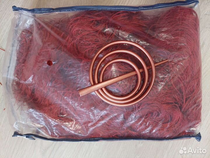 Нитяная штора новая