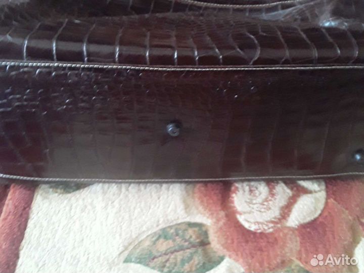 Саквояж кожаный мужской