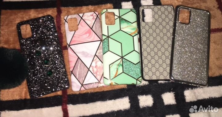 Чехлы для samsung А51. Много. Разные