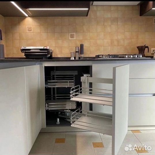 Кухня в стиле IKEA с замером