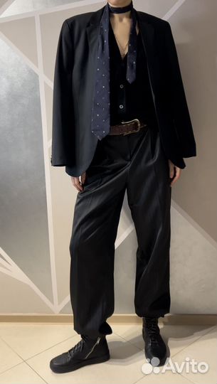 Брюки женские классические широкие 50-52