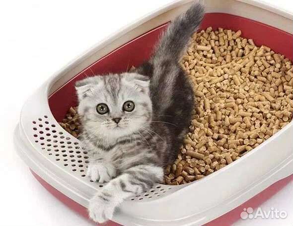 Наполнитель древесный для кошачьего туалета