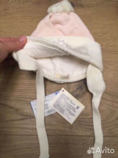 Шапка для девочки новая