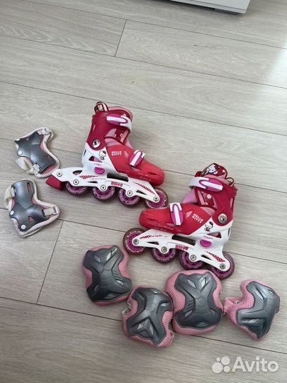 Детские ролики и защита