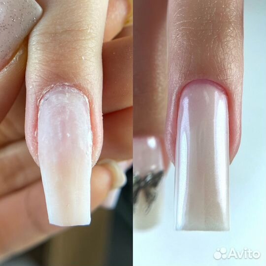 Креативный маникюр, наращивание